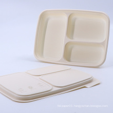 biodegradable disposable tableware corn starch lunch box
